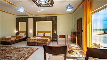 اتاق سه تخته هتل ساحل طلایی قشم اتاق سه تخته هتل ساحل طلایی قشم